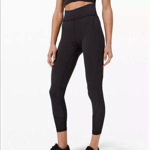 Lululemon Black In Movement Compression Leggings